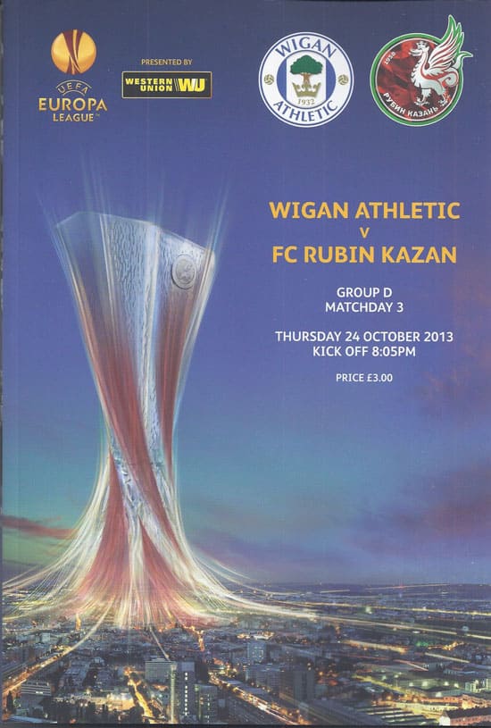 Wigan Athletic FC v Rubin Kazan